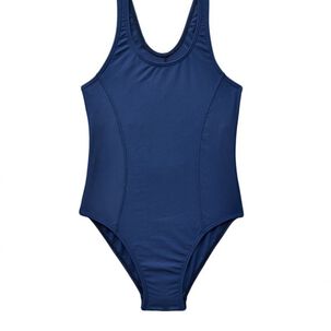 Traje De Baño Deportivo Para Niña Azul