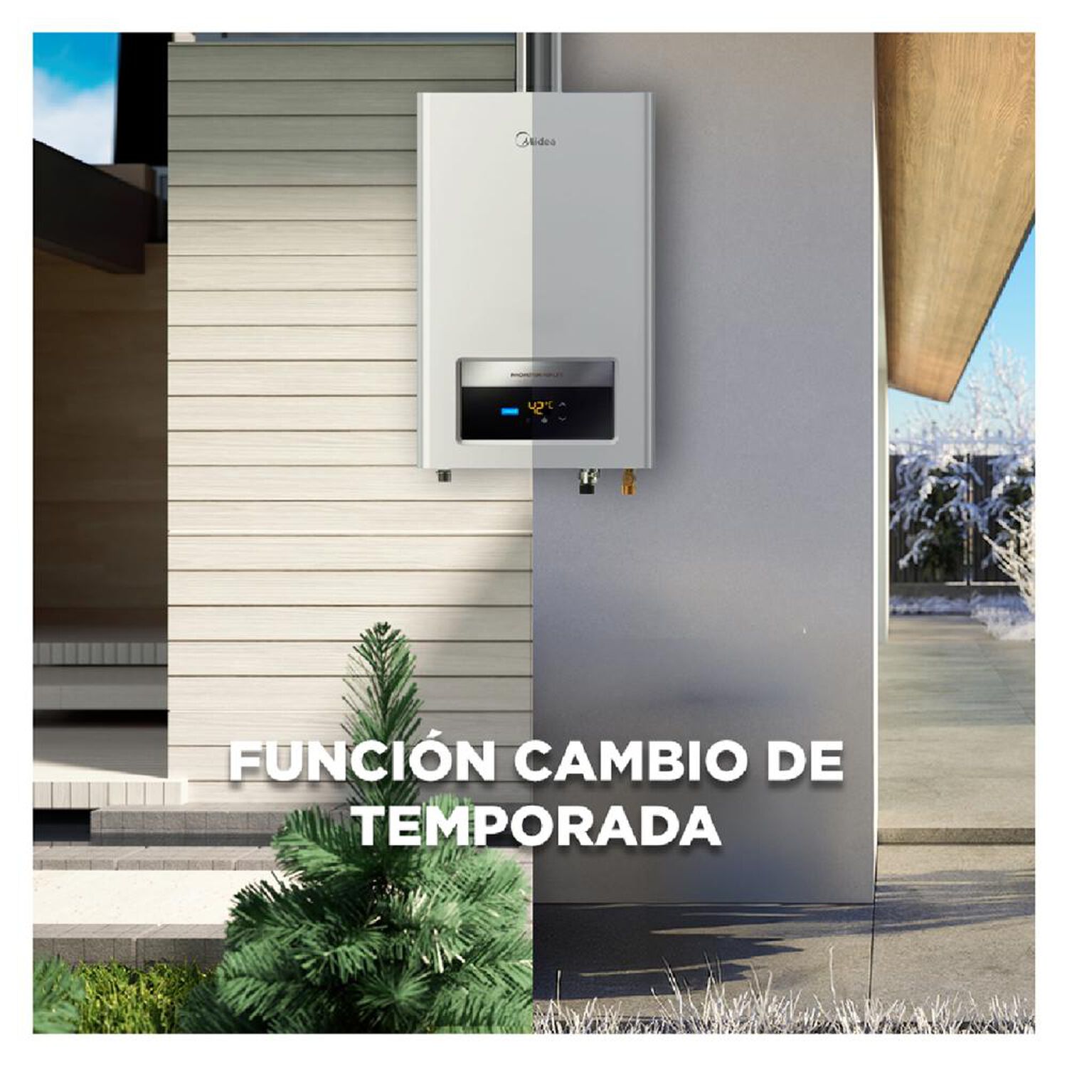 Calefont Midea MGWH10-20EQPCLW-GN / 10 Litros / Natural image number 6.0