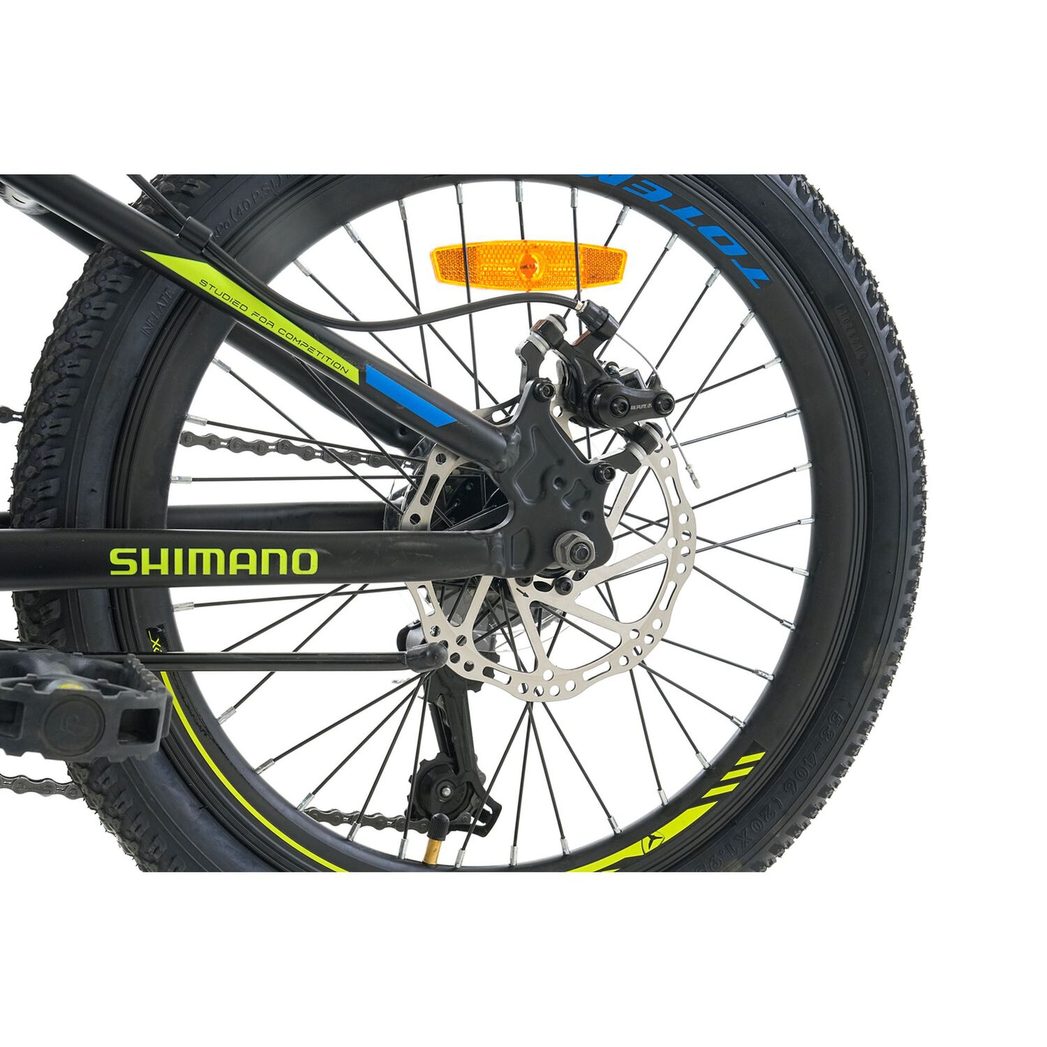 Bicicleta Totem Mtb Aro 20 Modelo Storm Negro image number 4.0
