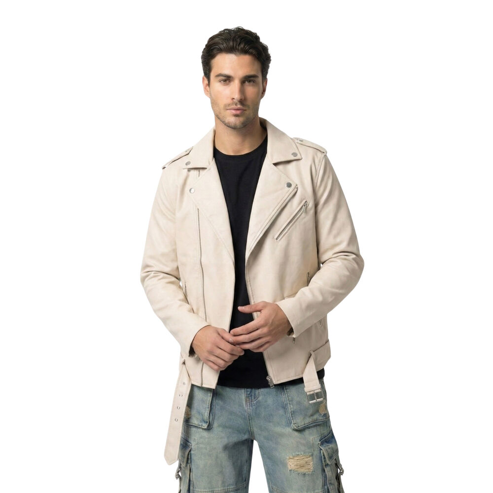 Chaqueta Ecocuero Soft Hombre Milan image number 0.0