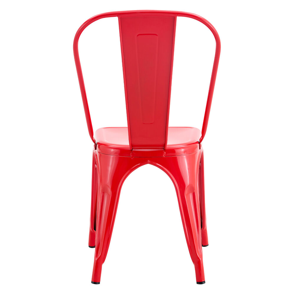 Pack De 4 Silla Metal Tolix Rojo image number 3.0