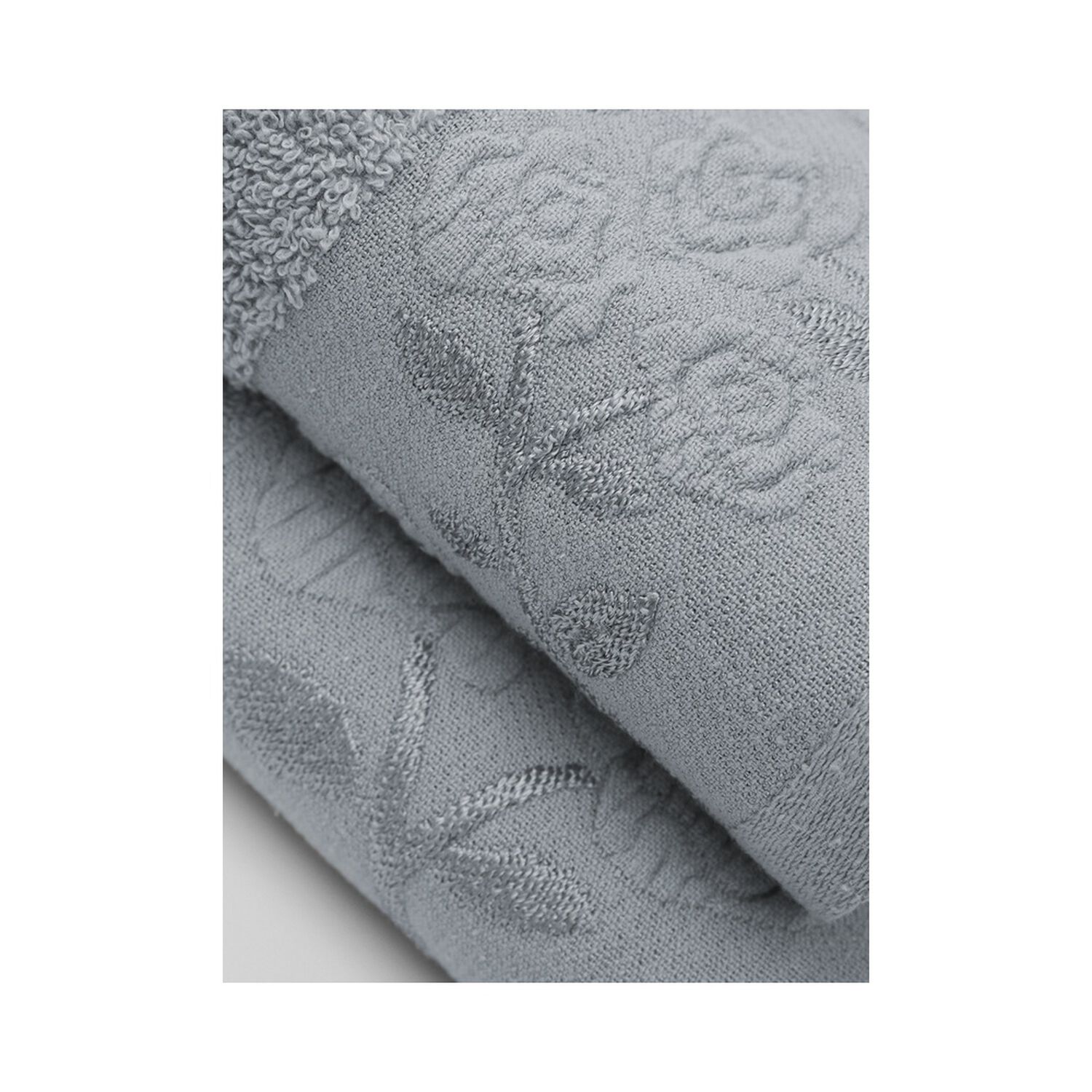 Juego Toalla Andes 3 Piezas Rosas Gris image number 1.0