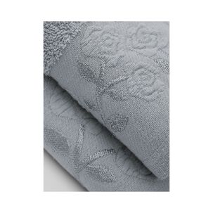 Juego Toalla Andes 3 Piezas Rosas Gris