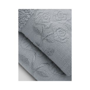 Juego Toalla Andes 3 Piezas Rosas Gris