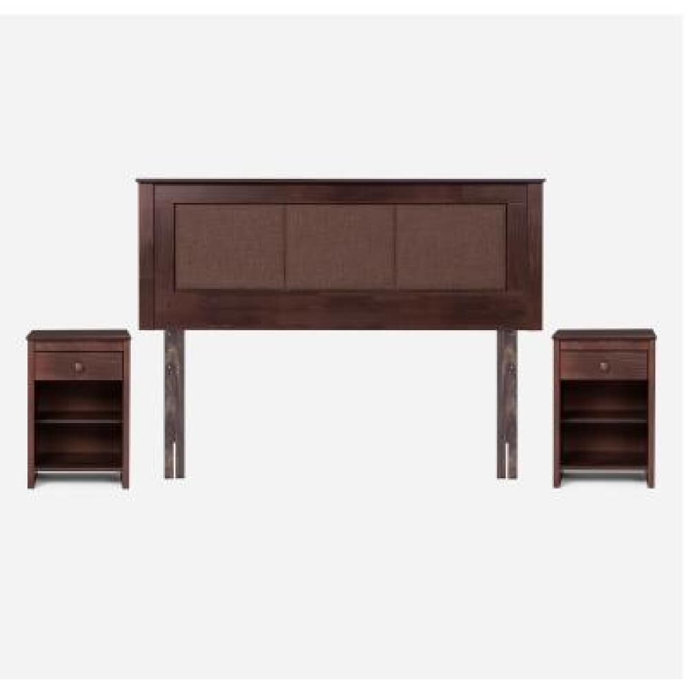 Cama Europea Rosen New Style 4 Plus / 2 Plazas / Base Dividida + Set De Maderas Rachel image number 10.0