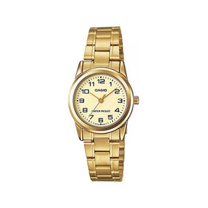 Reloj De Mujer Casio Golden Edition Ltp-v001g-9budf