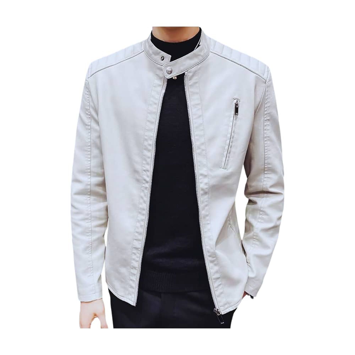 Chaqueta Ecocuero New Berlin Hombre image number 0.0