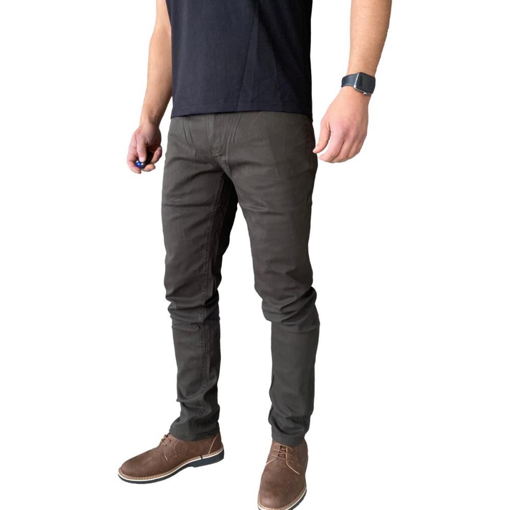 Pantalón Tela Elasticado Slim Fit Colores image number 24.0