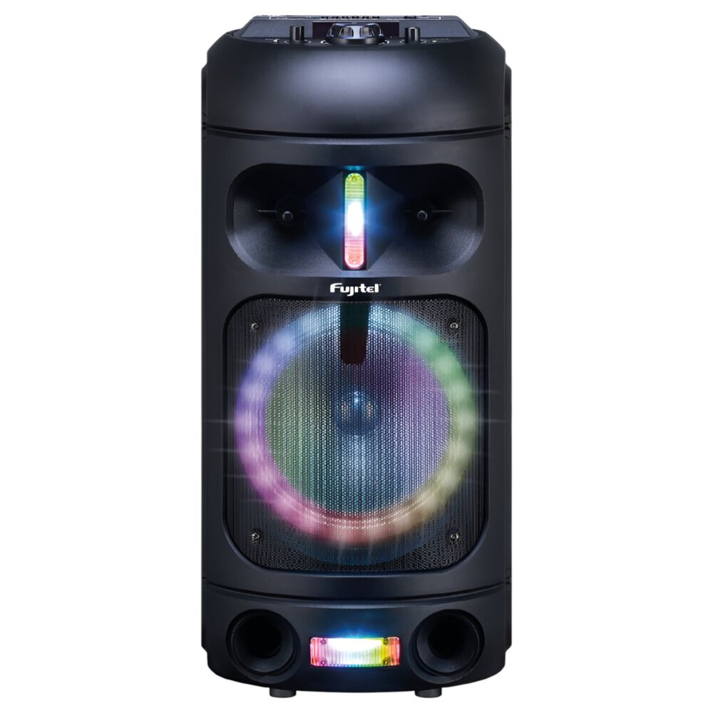 Parlante Karaoke Bt Rgb Con Micr&oacute;fono Recargable Fujitel 802 image number 4.0