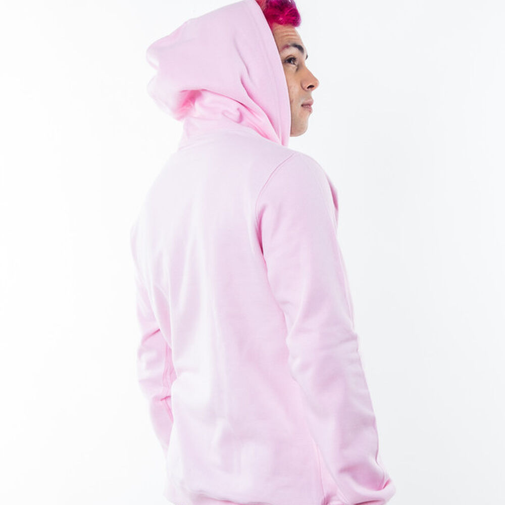 Poleron Pink Canguro Hombre Relaxed Fit Para Estampar image number 1.0