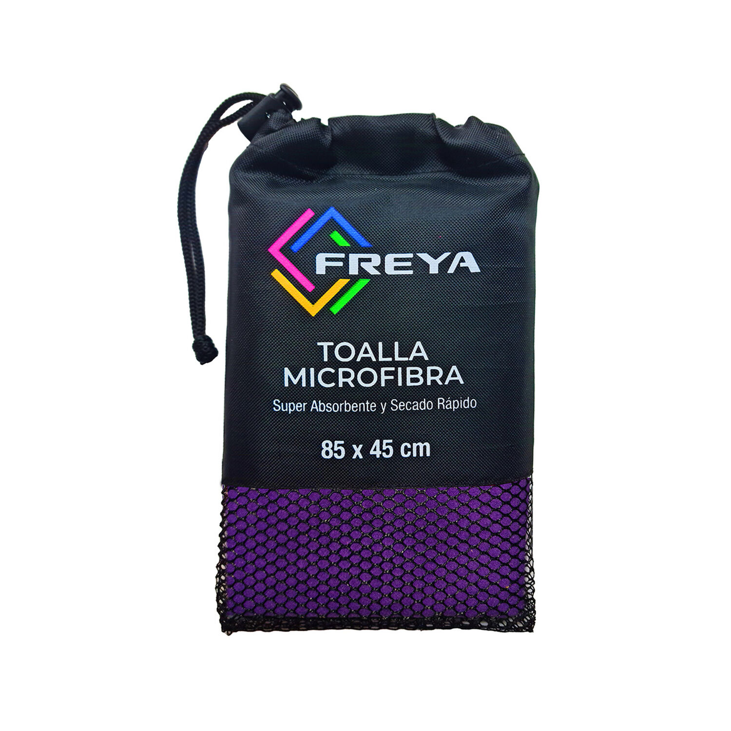 Toalla Microfibra Super Absorvente Peluqueria Morado 85*45cm image number 0.0