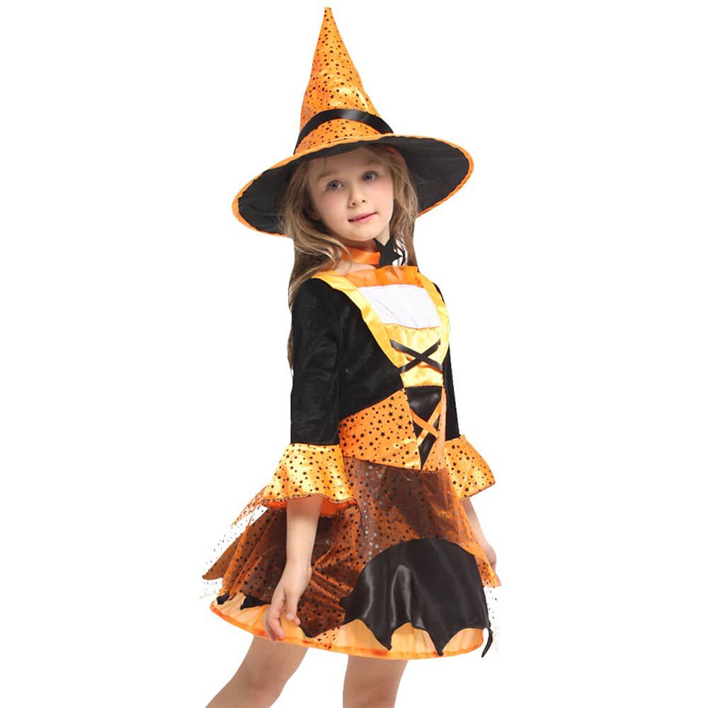 Disfraz Infantil Cosplay Bruja Calabaza image number 0.0