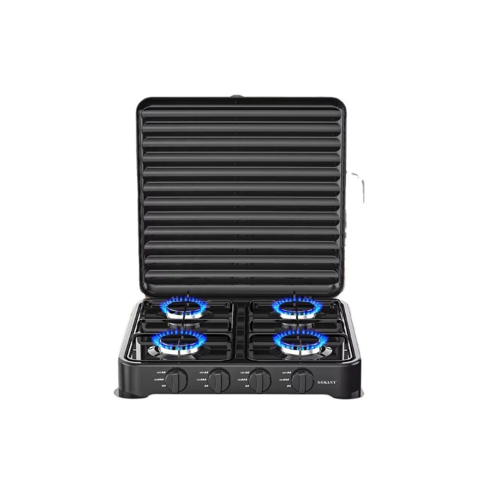 Encimera A Gas 4 Platos Sokany 8.8kw image number 0.0