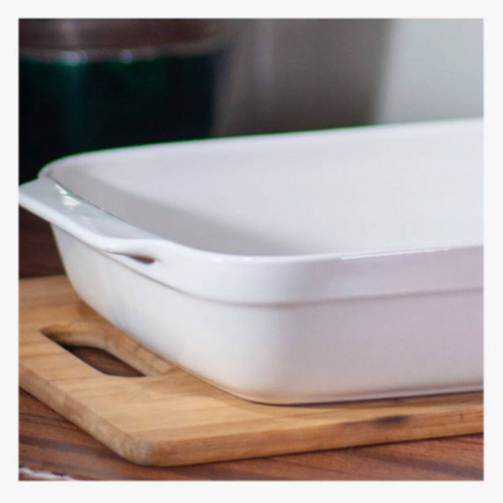 Fuente Ceramica P/horno Blanca image number 2.0