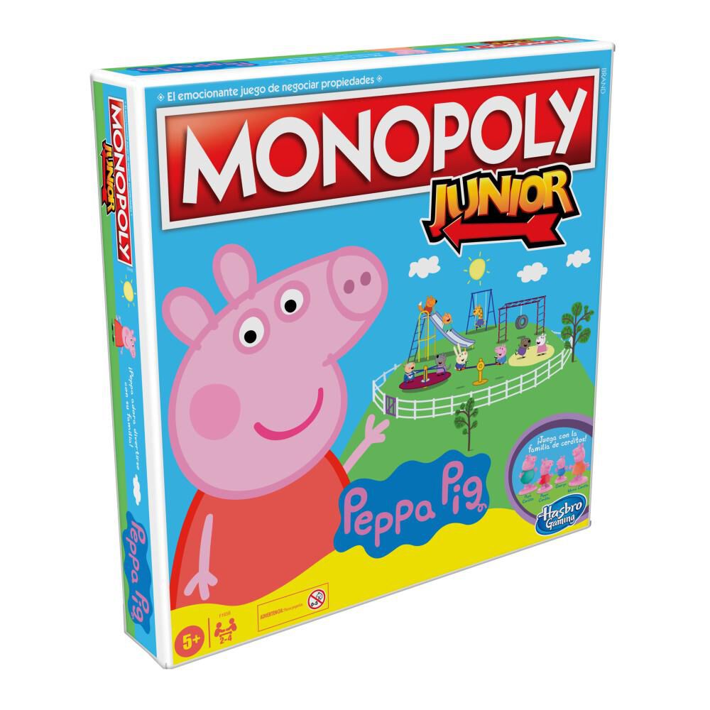 Juegos Infantiles Monopoly Junior Peppa Pig image number 3.0