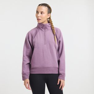 Poler&oacute;n Deportivo Liso Regular Cuello Alto Mujer Wetland