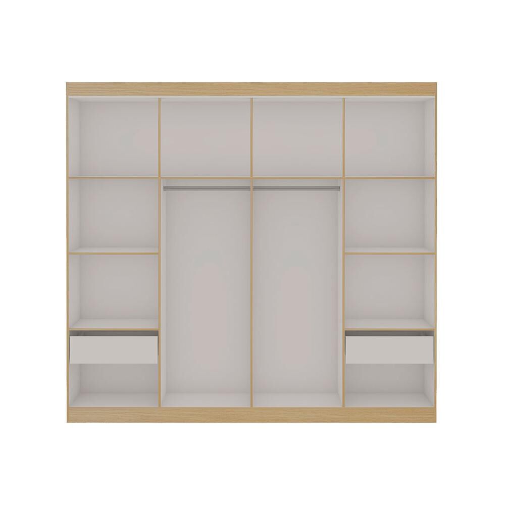 Cl&oacute;set Vekkahome Europa / 4 Puertas / 2 Cajones image number 5.0