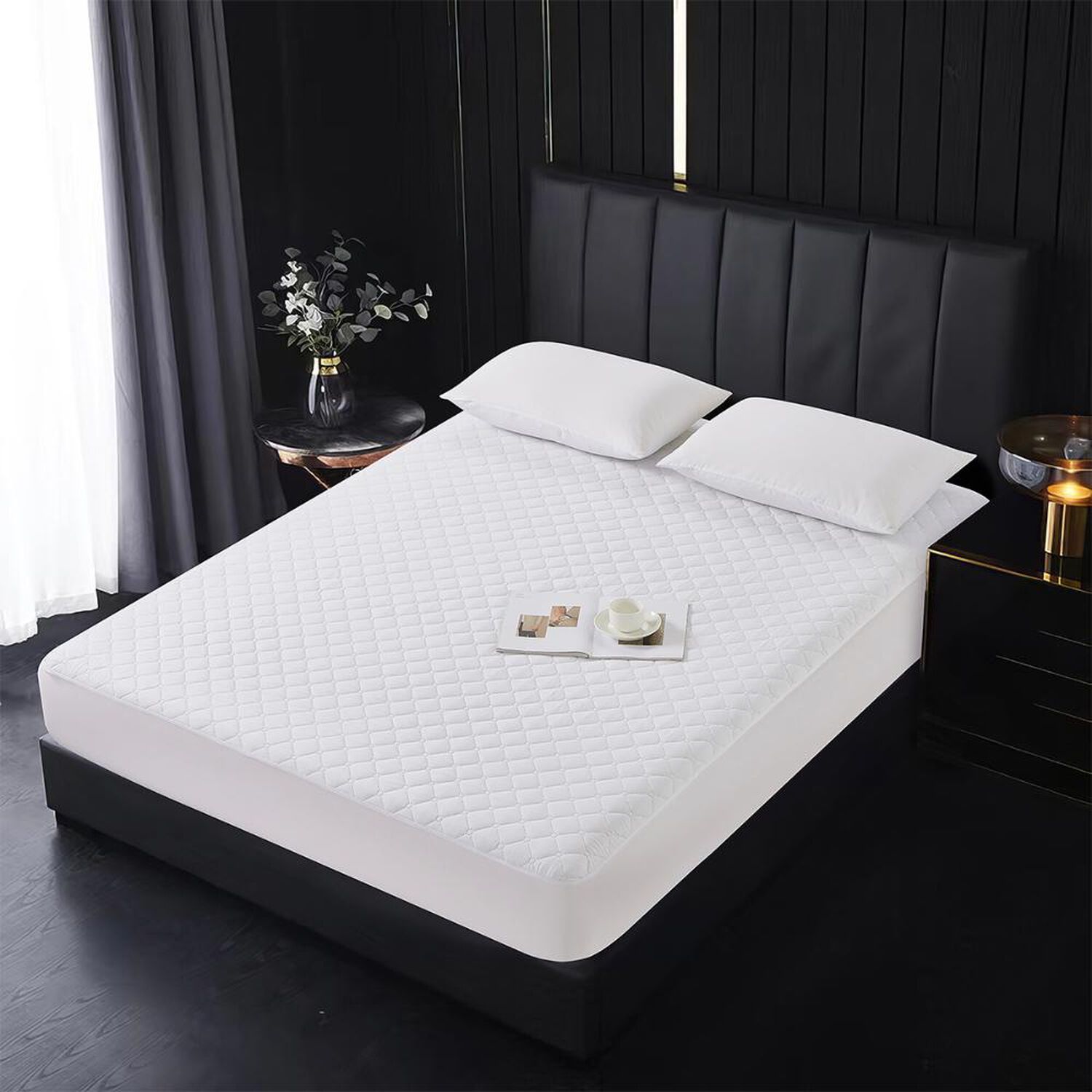 Cubrecolchon Andes Impermeable Blanco 1 Plaza image number 0.0