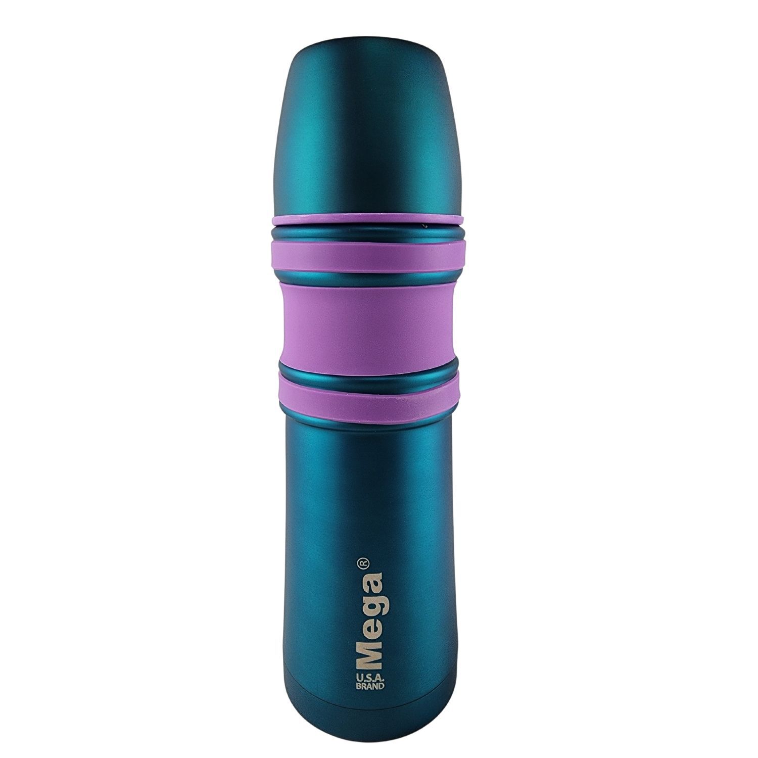 Termo Mega Slim Ii 1l Acero Inoxidable Bebidas Calientes Frias Turquesa image number 0.0