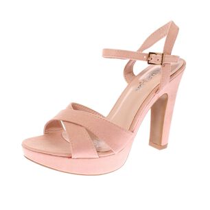 Sandalia Tac&oacute;n Rosa Hualun Art. 5hla852pink