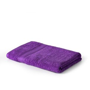 Toalla De Ba&ntilde;o American Family Morado / Toda Temporada / 140x70 Cm