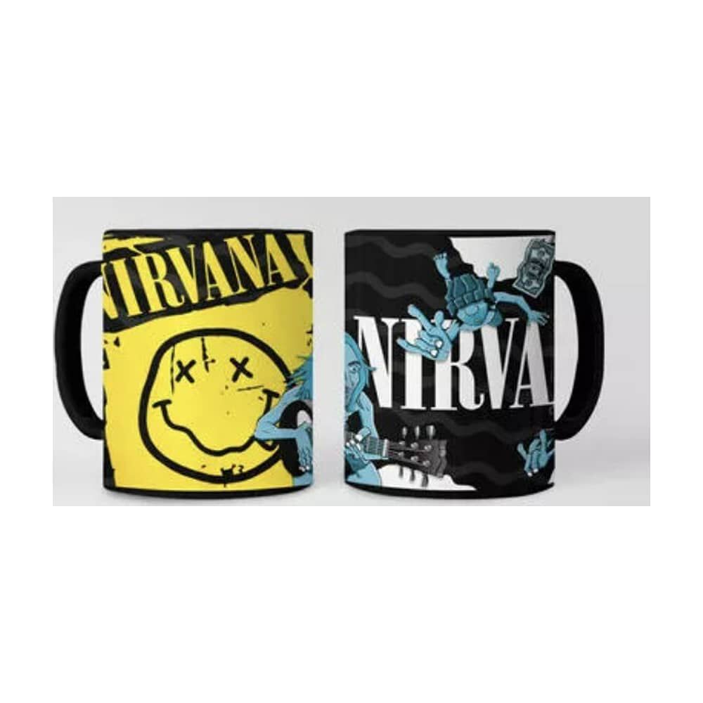 Taza M&aacute;gica De Nirvana-kurt Cobain - Bandas De Rock 02 image number 0.0