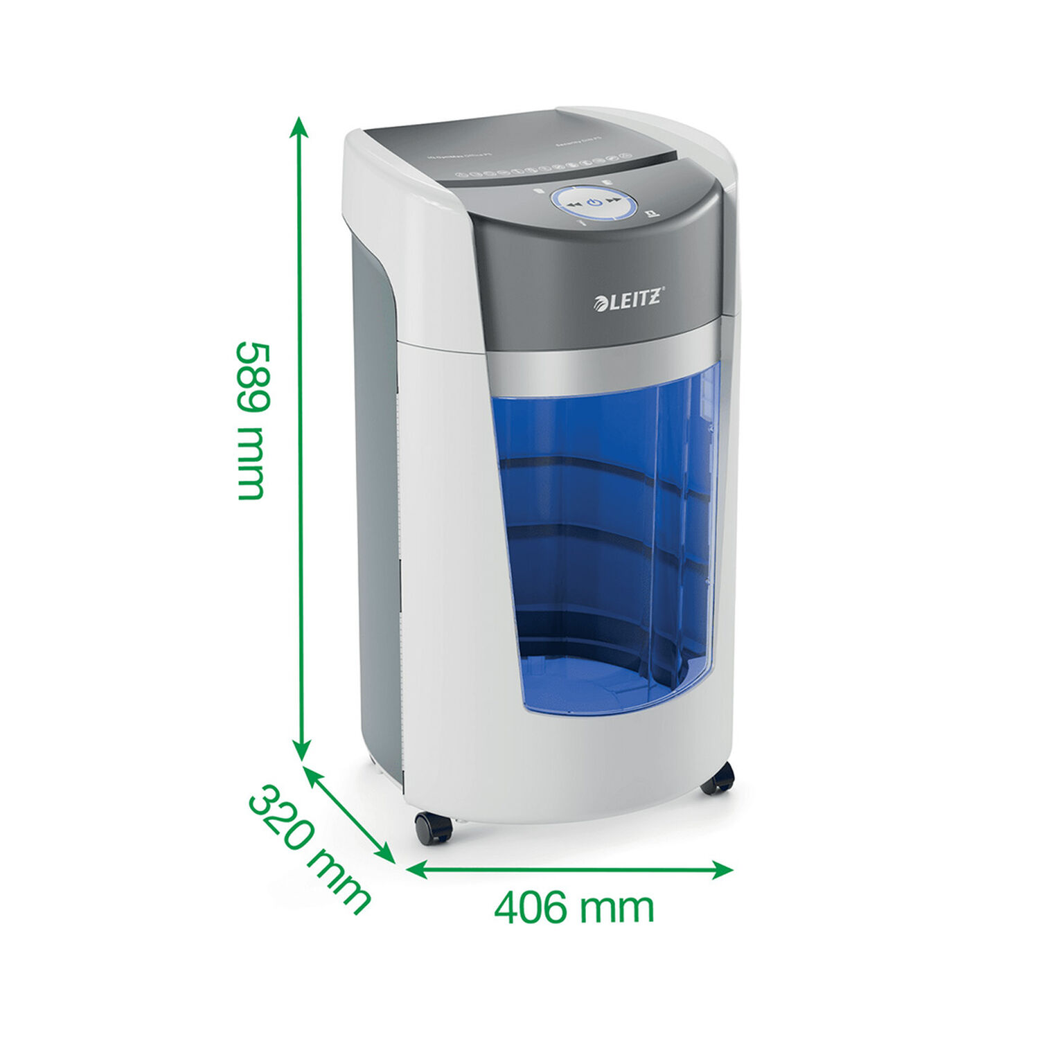 Trituradora Leitz Iq Optimax Office Microcorte P5 10 Hojas 35l image number 6.0