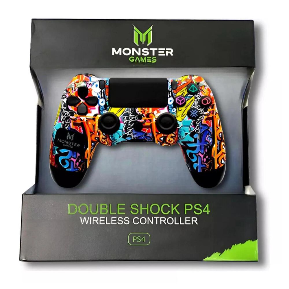 Joystick Control Inalambrico Pc Ps4 Grafiti image number 5.0