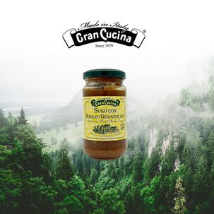 Salsa De Tomate Albahaca Genovesa Gran Cucina 1 X 180 Gr