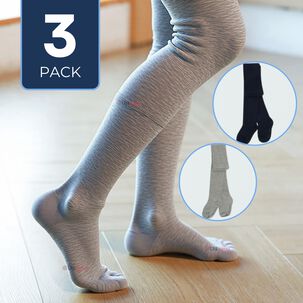 Pack 3 Pantys Algod&oacute;n Primera Capa Surtidos Ballerina Ni&ntilde;o