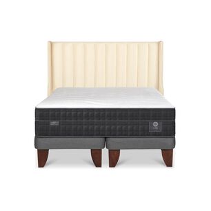 Cama Europea Cic Lux / Super King / Base Dividida + Respaldo