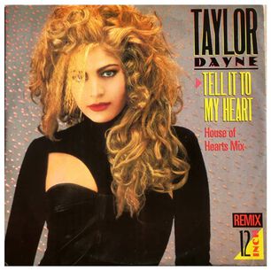 Taylor Dayne - Tell It To My Heart | 12" Maxi Single Usado