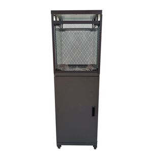 KLYMA Estufa A Gas Exterior Vulkan Black
