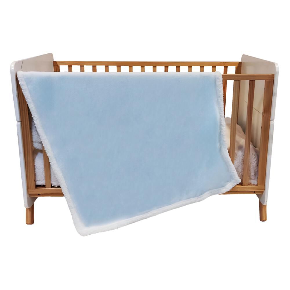 Manta Sherpa Celeste Bebesit image number 7.0