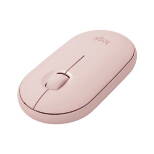 Mouse Inalámbrico Logitech Pebble M350 Rosa 1000dpi