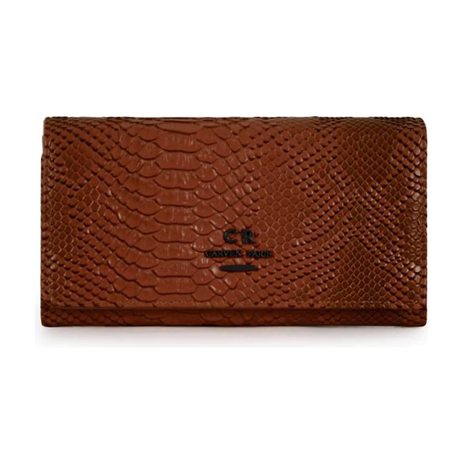 Billetera Mujer Alda Serpent Marr&oacute;n Carven image number 3.0