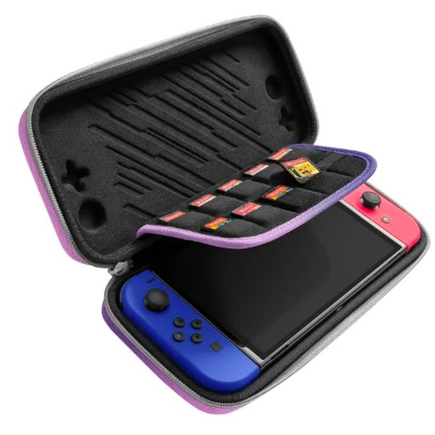 Estuche Ligero Para Nintendo Switch Oled Morado image number 1.0