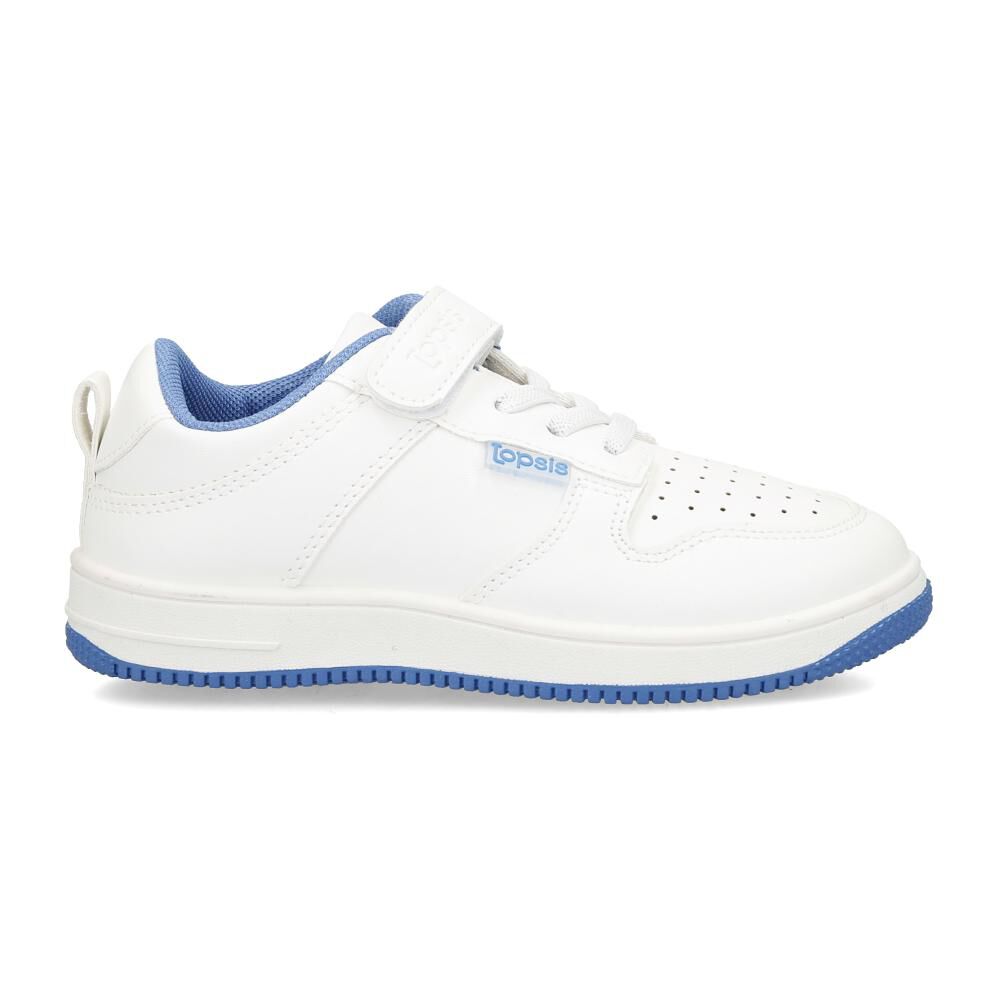 Zapatilla Infantil Niño Topsis White image number 2.0