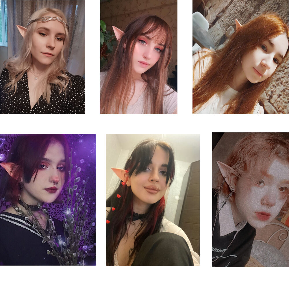 Orejas Elfos Vulcano Vampiro Cosplay, Disfraz Halloween. image number 4.0