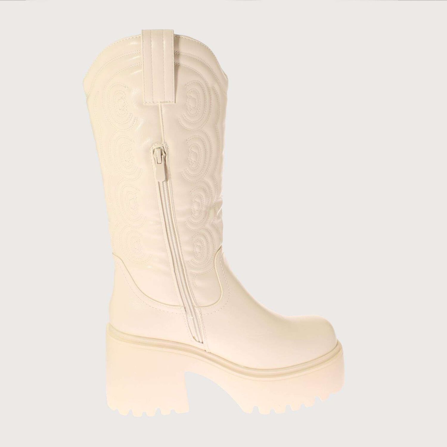 Bota Terraplen Blanco Via Franca Art. 5xzn584bbeige image number 3.0
