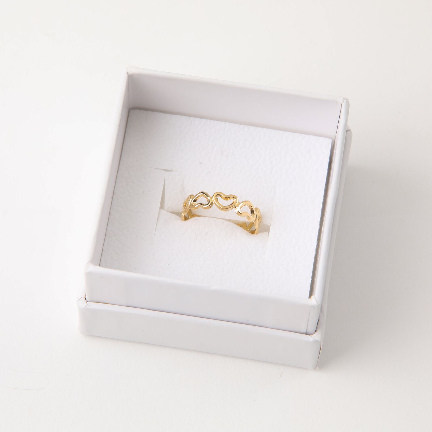 Anillo 19v69 Dorado Mujer Str257 image number 2.0