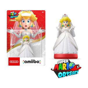 Amiibo Princess Peach Wedding Super Mario Odyssey Nintendo