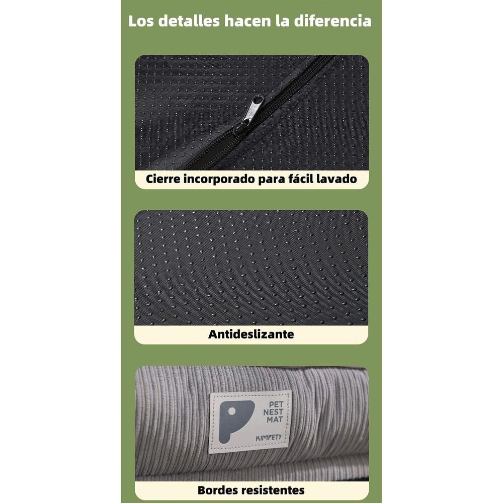 Cama Para Mascota Desmontable 75x60cm Lubabycas image number 4.0