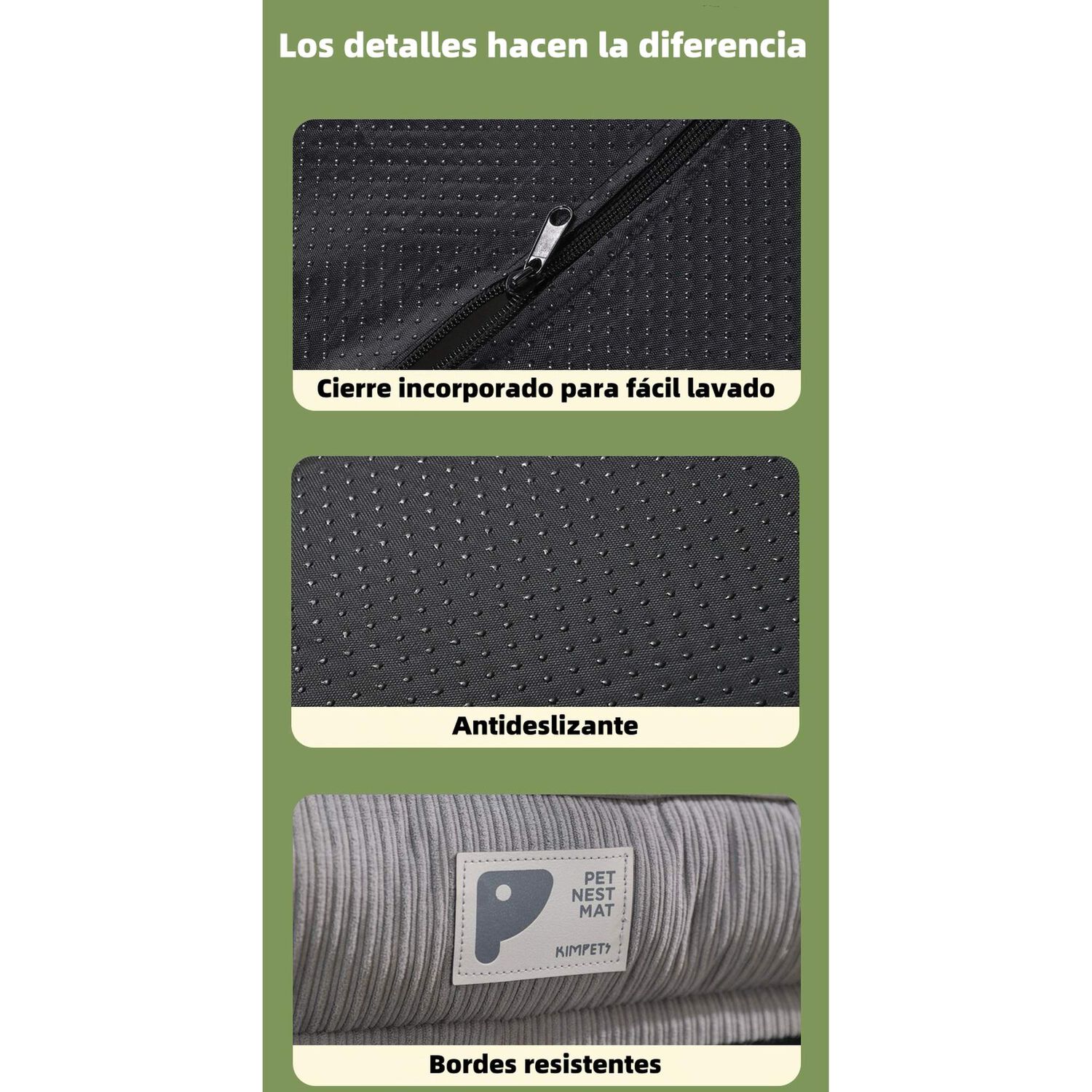 Cama Para Mascota Desmontable 75x60cm Lubabycas image number 4.0