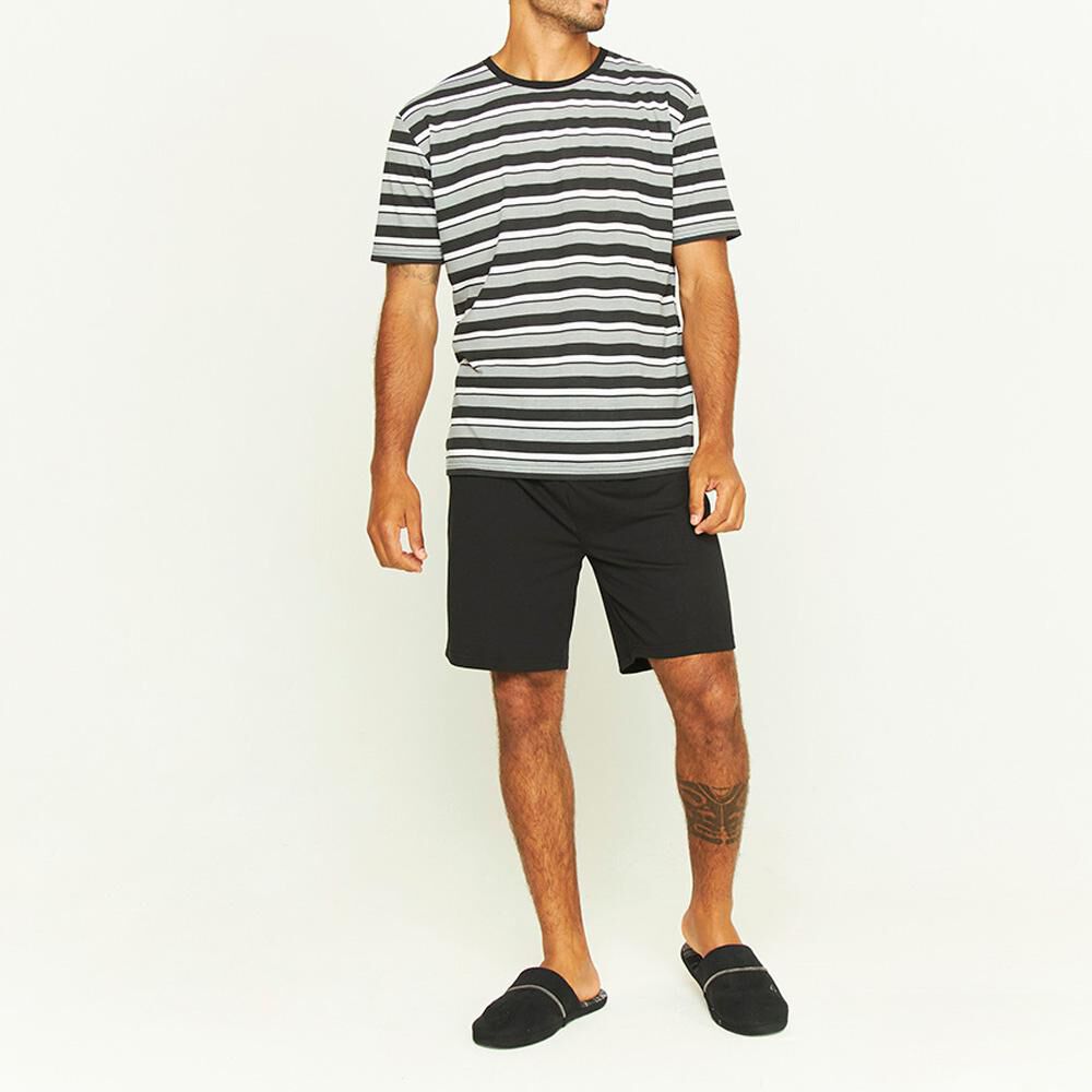 Pijama Manga Corta Hombre Herald image number 1.0