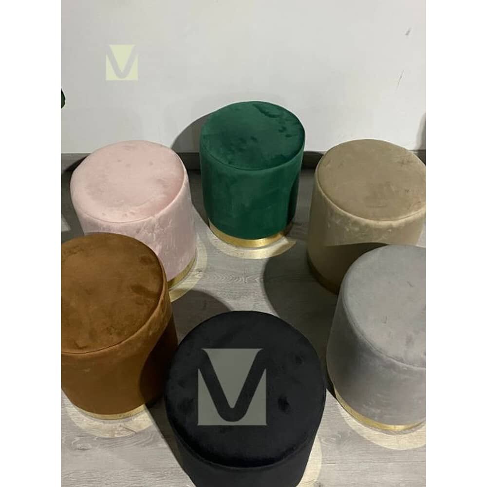 Puff Redondo Terciopelo Fancy image number 4.0