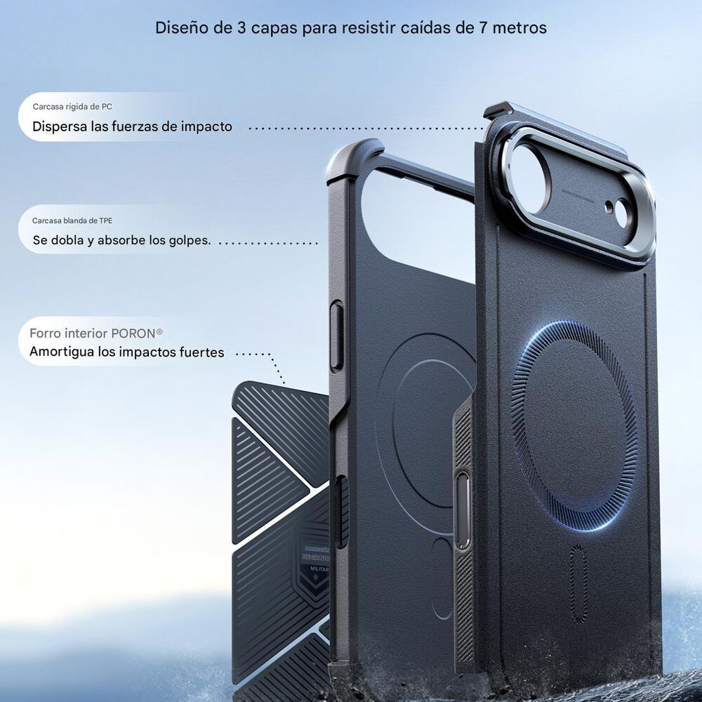 Para Iphone 17 Air - Carcasa Magsafe Resistente image number 3.0