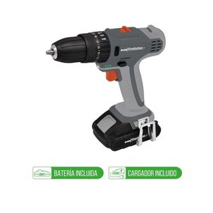 Taladro Percutor Inalambrico Prof 18v + Bateria + Cargador