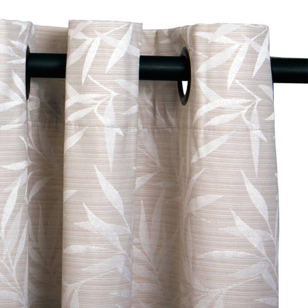 Set 2 Cortinas Black Out Panda 1.40 X 2.25 Crudo image number 0.0