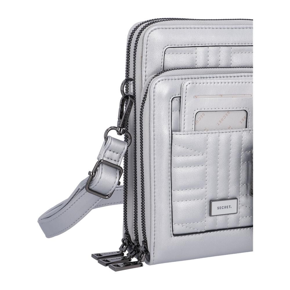 Portacelular Secret Nuuk St6 Xl Plateado image number 4.0